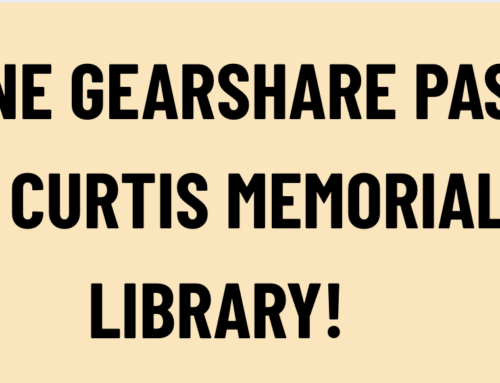 Maine GearShare Partners with Curtis Memorial Library
